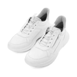 Ara Motion H-Width White/Silver Women