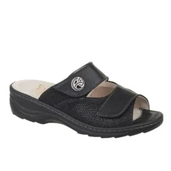 Fidelio Hallux Hedi H Slipper Schwarz Chevstr. Women