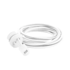 2GO Elastic Quicklaces White
