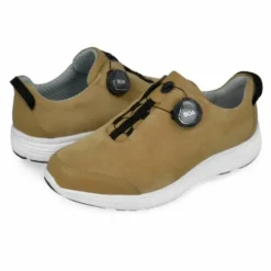Klaveness Frida Shoe Velour BOA Camel Women