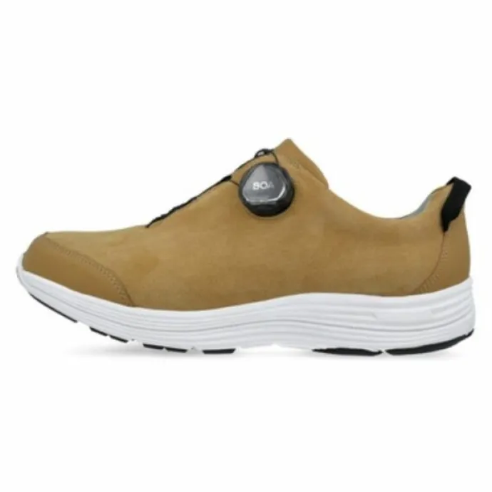 Klaveness Frida Shoe Velour BOA Camel Women