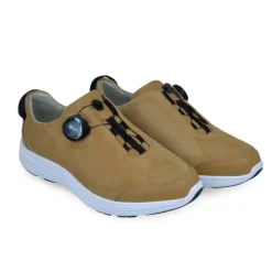 Klaveness Frida Shoe Velour BOA Camel Women