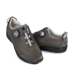 Klaveness Frida Shoe Velour BOA Grey Women