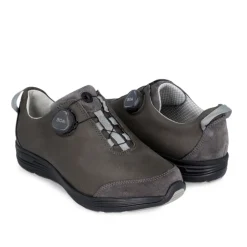 Klaveness Frida Shoe Velour BOA Grey Women