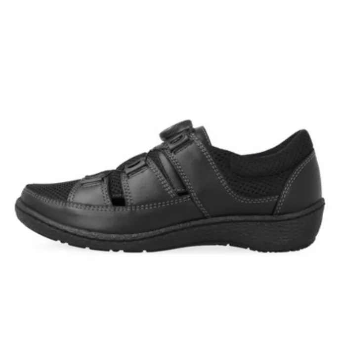Klaveness Lisa Sandal Nappa Black Women