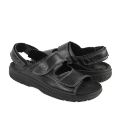 Klaveness 0837 Naturform Sandal Black Unisex