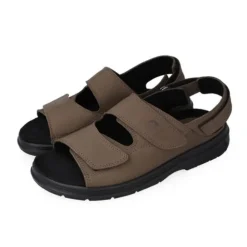Klaveness 0837 Nubuck Naturform Sandal Brown Unisex