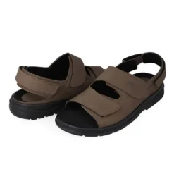 Klaveness 0837 Nubuck Naturform Sandal Brown Unisex