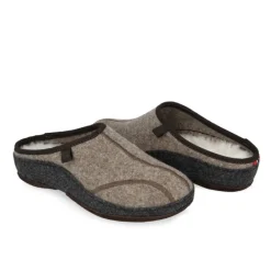 Klaveness Slipper Whool Dark Beige Women