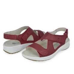 Klaveness Thea Sandal Burgundy Women