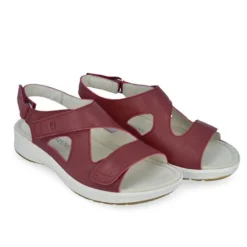 Klaveness Thea Sandal Burgundy Women