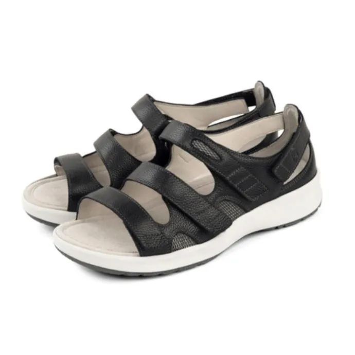 Klaveness Thea Sandal With Heelcap Black Women