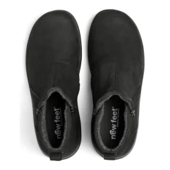 New Feet Boot 2 Zippers Black Men