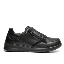 New Feet Lace & Zipper Black Women