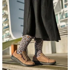 New Feet Nubuck With Lace & Zipper Sand Women