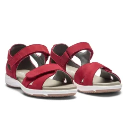 New Feet Sandal Heelcap Red Women