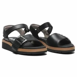 New Feet Sandal Leather Black Women