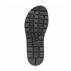 New Feet Sandal Loop Heelcap Black Nubuck Women