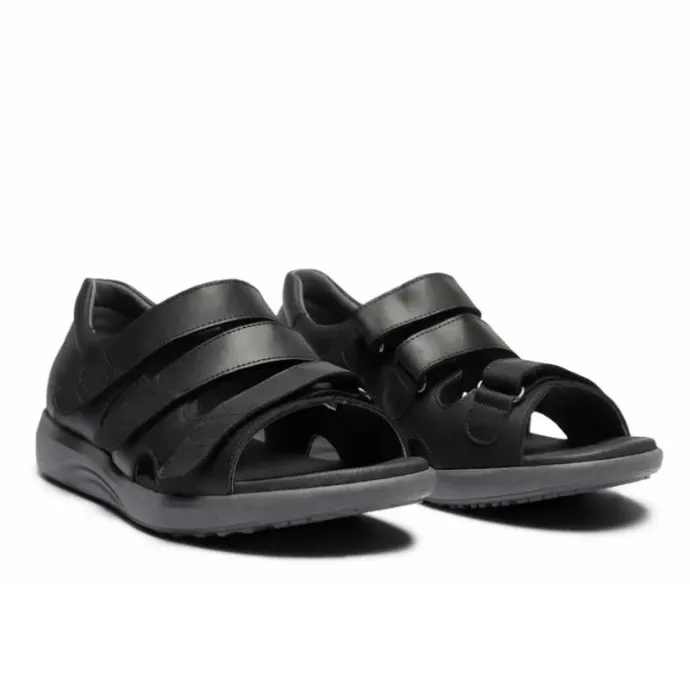 New Feet Sandal With Heelcap Black Men