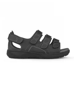 New Feet Sandal With Heelcap Black Men