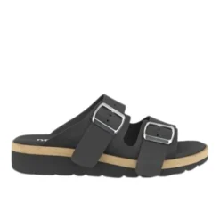 New Feet Slip In Microfiber Black Women