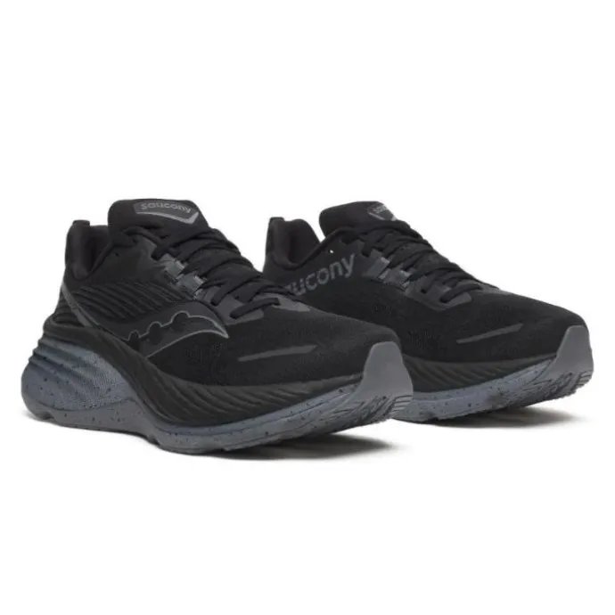 Saucony Hurricane 24 Medium Black/Shadow Men