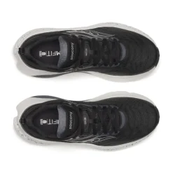 Saucony Omni 23 ST Wide Black/Silver Men