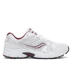 Saucony Ride Millenium White/Maroon Women