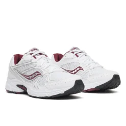 Saucony Ride Millenium White/Maroon Women