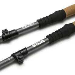 SILVA Walking Poles Aluminium Z-Fold Grey